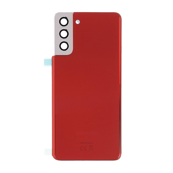 Samsung Galaxy S21 Plus 5G Baksida Original - Röd Red