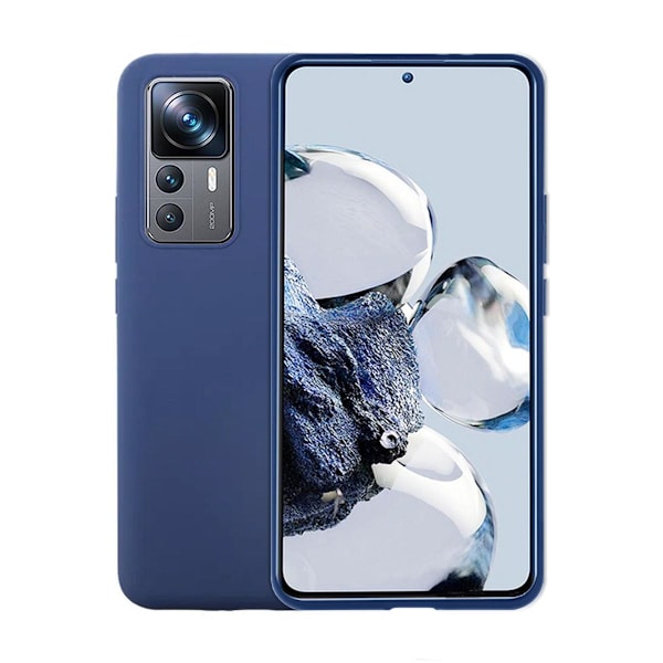 Xiaomi 12T/Xiaomi 12T Pro Silikonskal - Mörkblå Dark blue