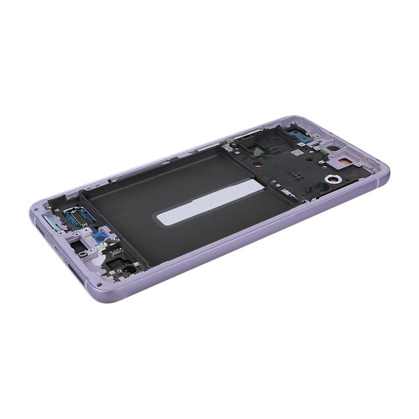 Samsung Galaxy S21 FE 5G Skärm med LCD Display Original - Lavendel Lila