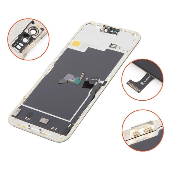 iPhone 15 Pro Max Soft OLED Display High Quality Black(DD brand) have diagnostic pass sort