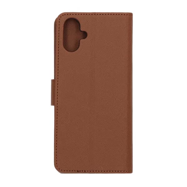 Plånboksfodral med Stativ för Samsung Galaxy A06 - Brun Brown