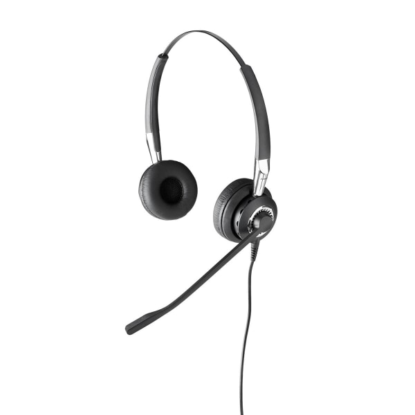 Jabra BIZ 2400 Duo 3-i-1 On-Ear Headset Black