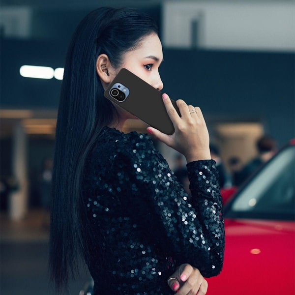 Silikonskal Xiaomi Mi 11 - Svart Black