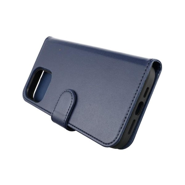 iPhone 13 Pro Plånboksfodral Magnet Rvelon - Blå Marinblå