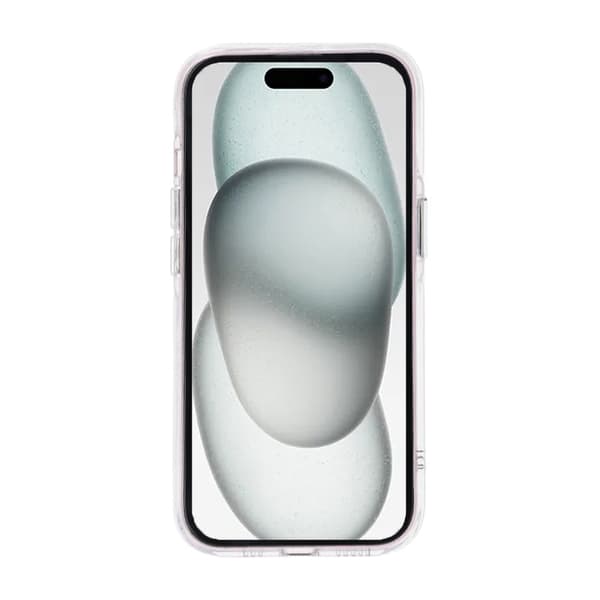 iPhone 15 Mobilskal TPU med Magnet Rvelon - Transparent transparent