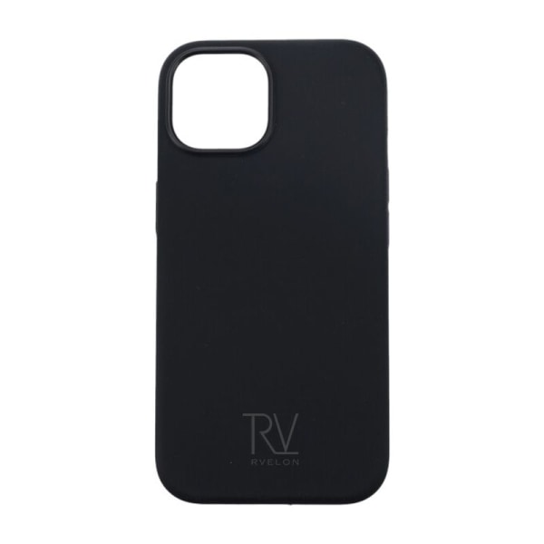 iPhone 15 Silikonskal Rvelon MagSafe - Svart Svart