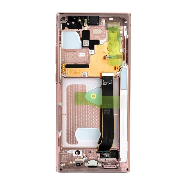 Samsung Galaxy Note 20 Ultra 4G/5G (N985/N986) Skärm med LCD Dis Antique brass