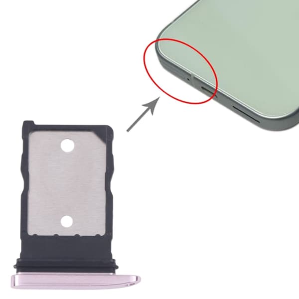 Google Pixel 9 Simkortshållare - Rosa pink