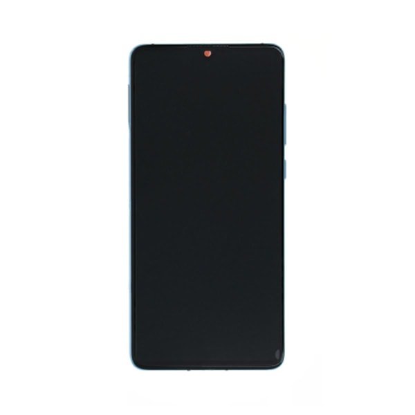 Huawei P30 (New Version) Skärm med LCD Display och Batteri Original - Aurora Blå Blå