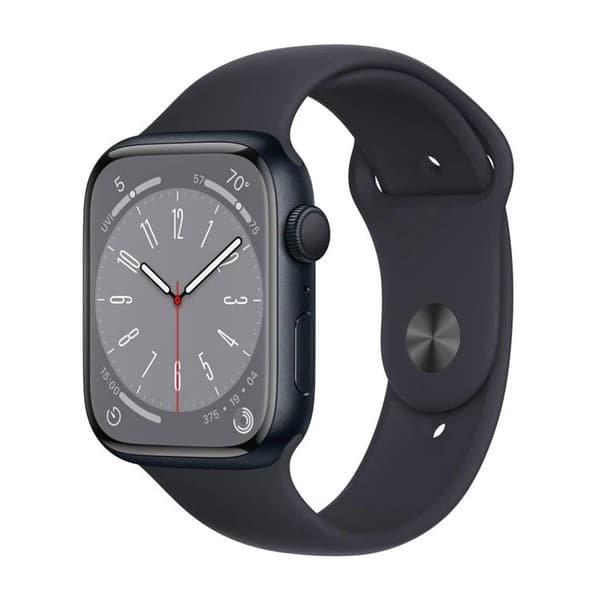 Begagnad Apple Watch 8 45mm Midnatt - Bra skick musta
