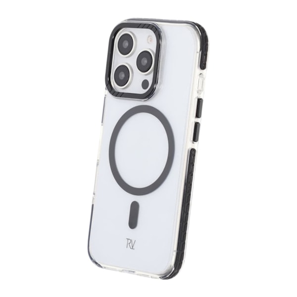 iPhone 16 Pro Rvelon Mobilskal Magnet Förstärkt - Svart Svart