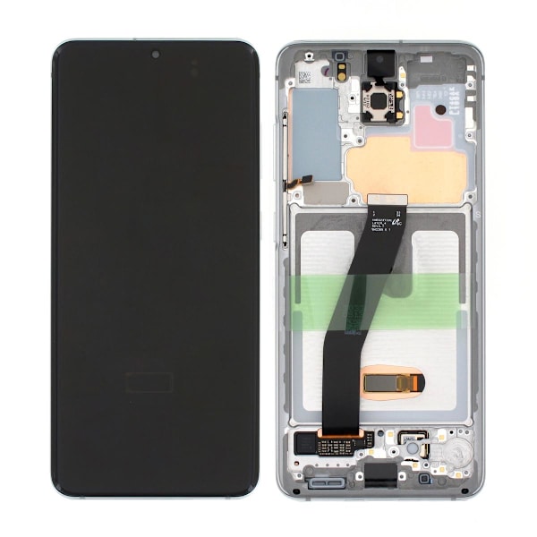 Samsung Galaxy S20 4G/5G (G980/G981) Skärm med LCD Display Original - Vit White