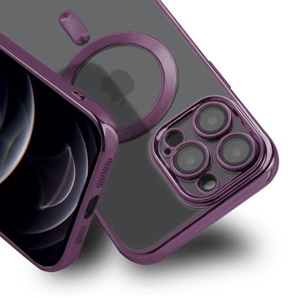 Luxury Mobilskal med Magsafe iPhone 12 Pro Max - Lila Purple