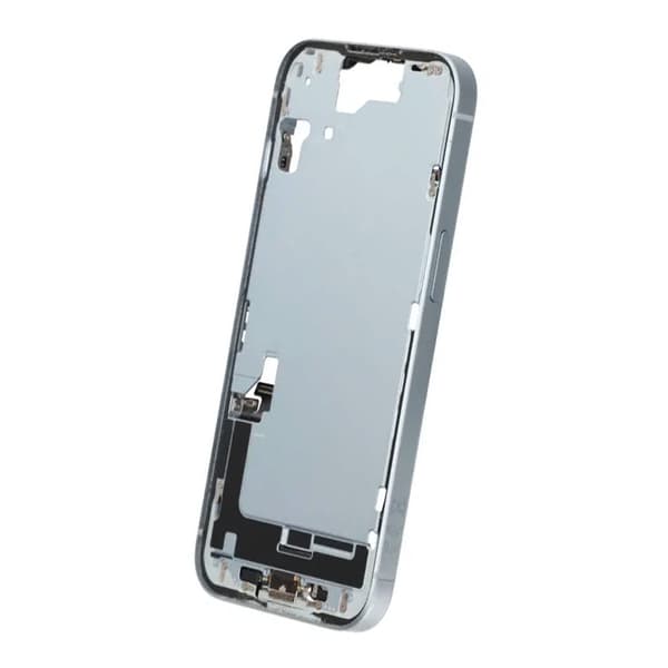 Mittenram med smådelar för iPhone 15 - Blå OEM Blå
