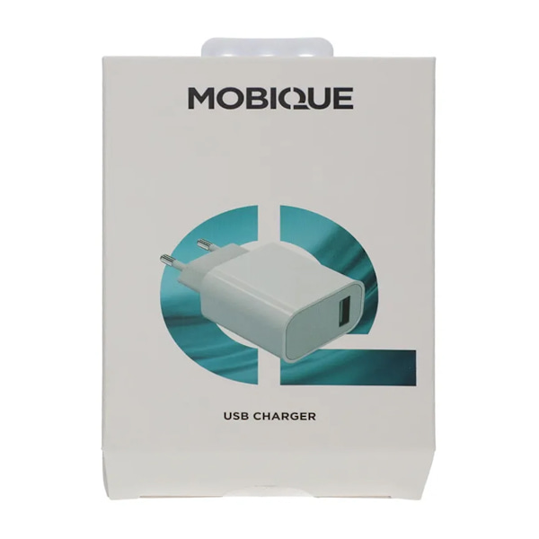 USB A Laddare 10W - Vit Vit