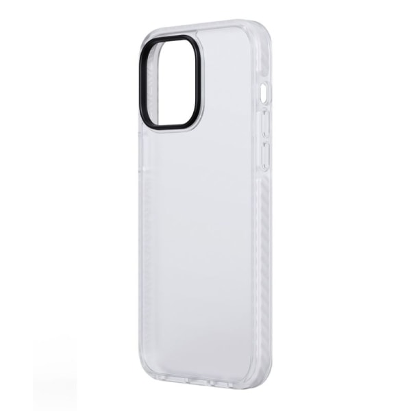 iPhone 15 Pro Stöttåligt TPU Mobilskal - Vit White