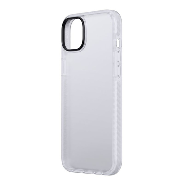 iPhone 15 Plus Stöttåligt TPU Mobilskal - Vit Vit