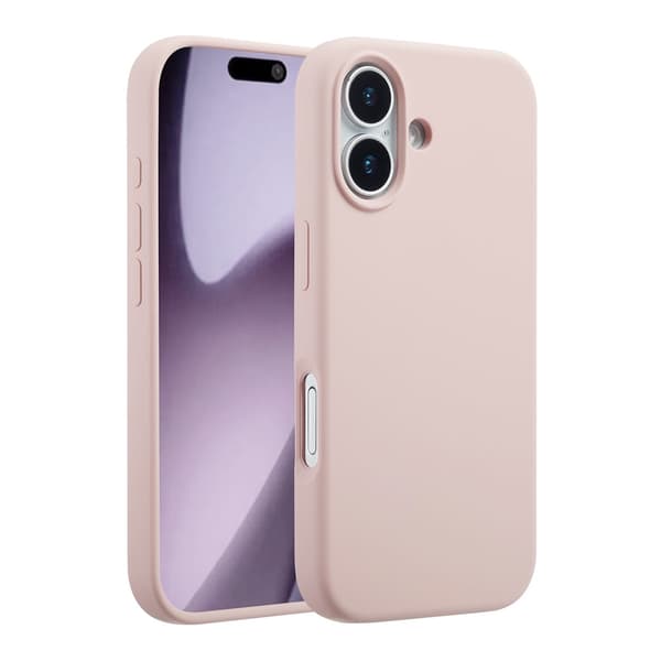 Rvelon Mobilskal Silikon MagSafe för iPhone 17 - Ljusrosa rosa