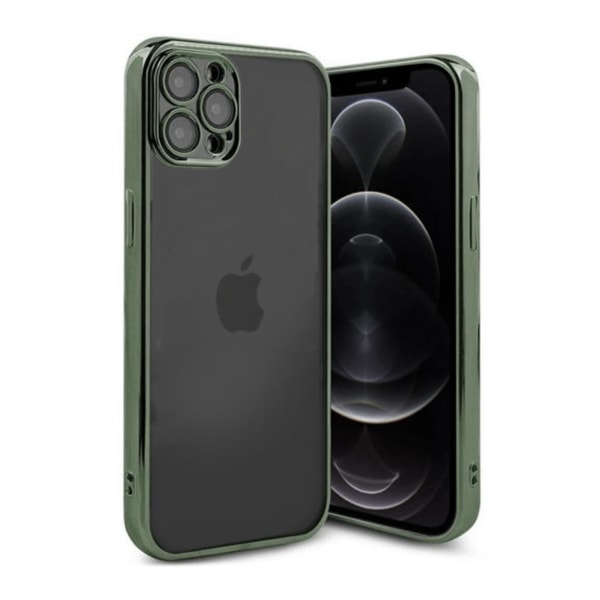 Luxury Mobilskal iPhone 12 Pro - Grön Green