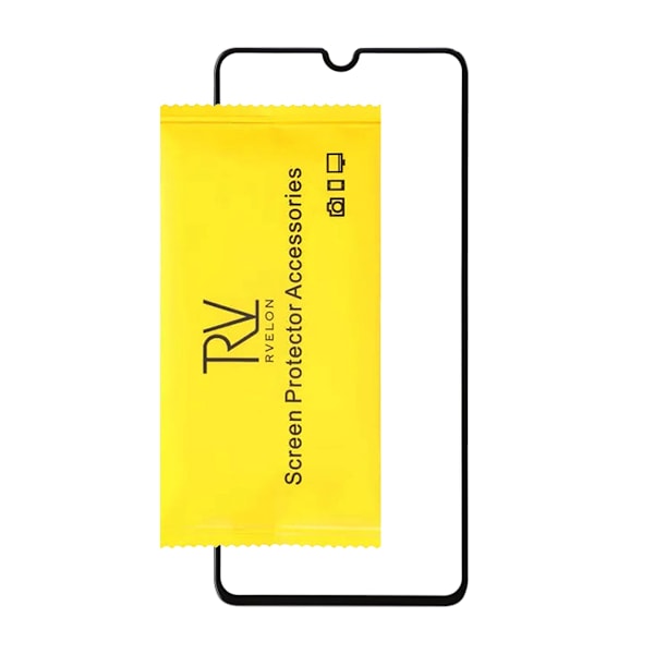 Skärmskydd Samsung Galaxy A23 5G - 3D Härdat Glas - Svart Svart