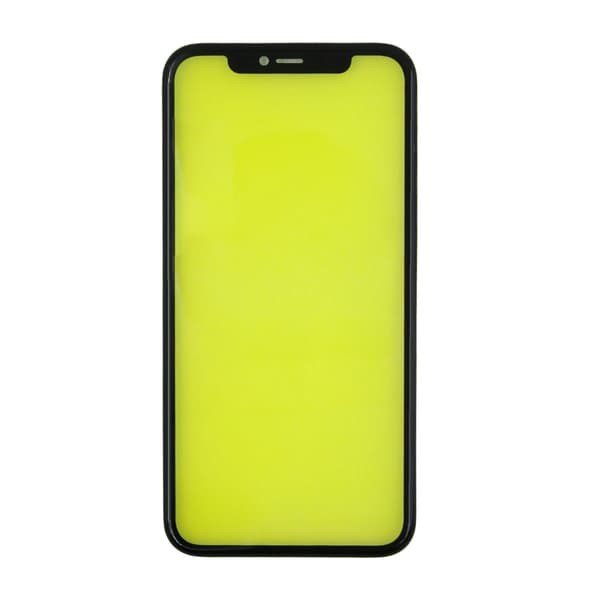 iPhone 11 Glasskärm med Ram Svart