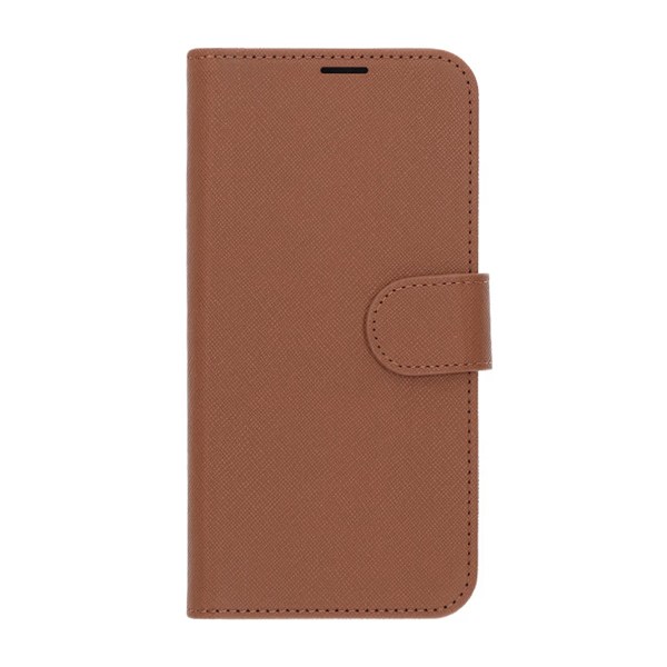 Samsung Galaxy S24 FE Plånboksfodral med Stativ - Brun Brown