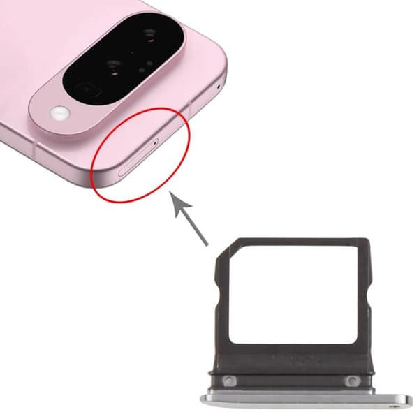 Google Pixel 10 Pro Simkortshållare - Moonstone grå
