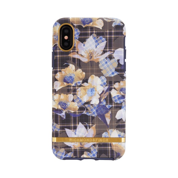 Richmond & Finch Skal Floral Checked - iPhone X/XS