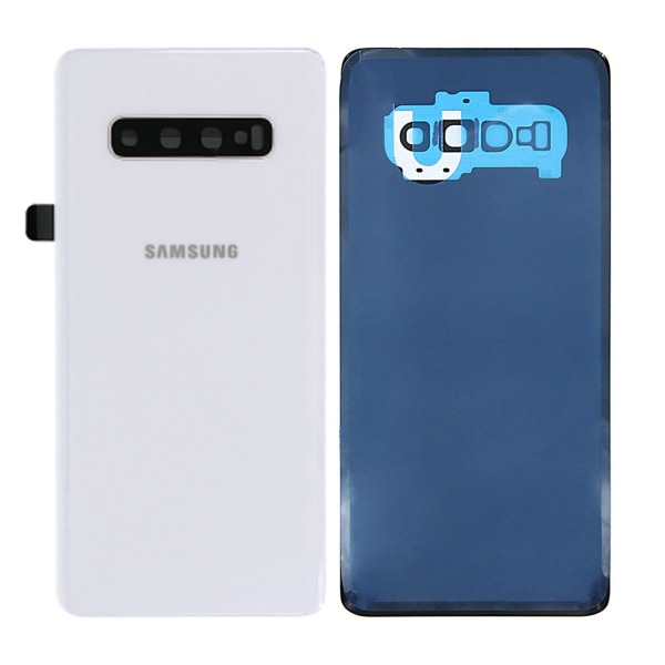 Samsung Galaxy S10 Plus Baksida - Vit White
