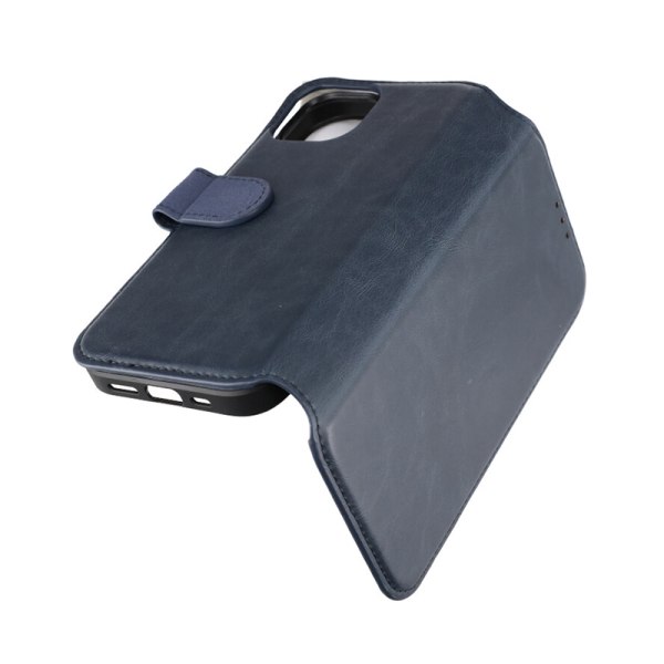 iPhone 15 Plånboksfodral Magnet Rvelon - Blå Marinblå
