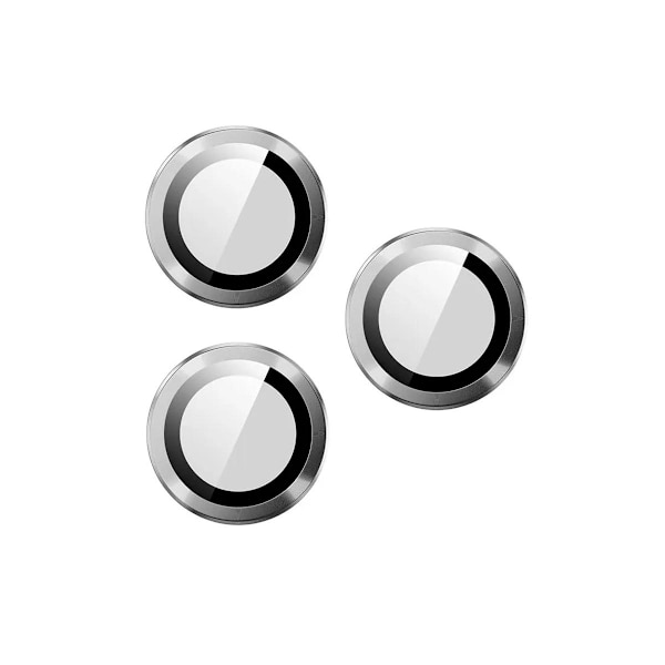 iPhone 14 Pro Kameralins med Ram - Silver Silver