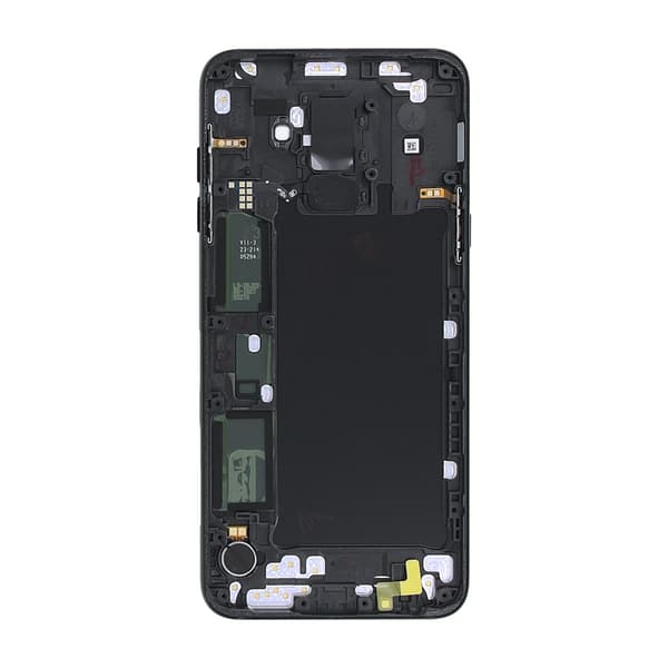 Samsung Galaxy A6 Plus (2018) Batterilucka Svart Original musta