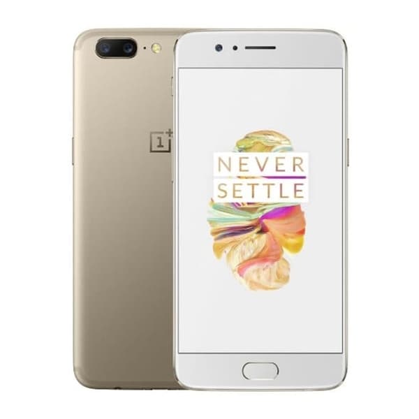 Begagnad OnePlus 5 64GB Guld - Använt skick Guld