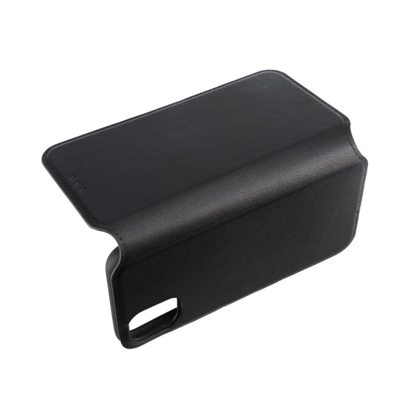 iPhone 11 Plånboksfodral Läder Rvelon - Svart Black