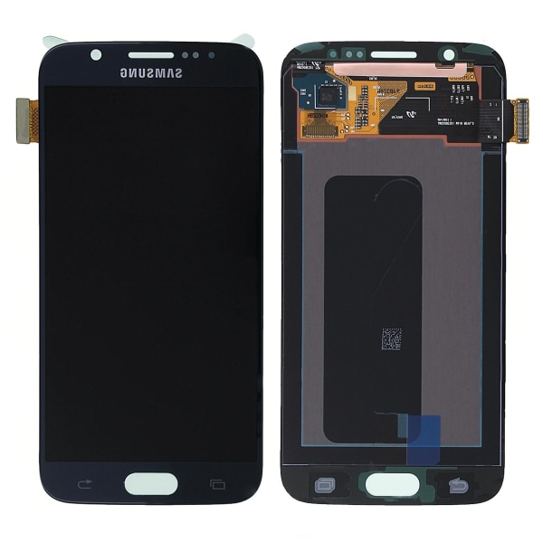 Samsung Galaxy S6 (SM-G920F) Skärm med LCD Display Original - Svart Svart