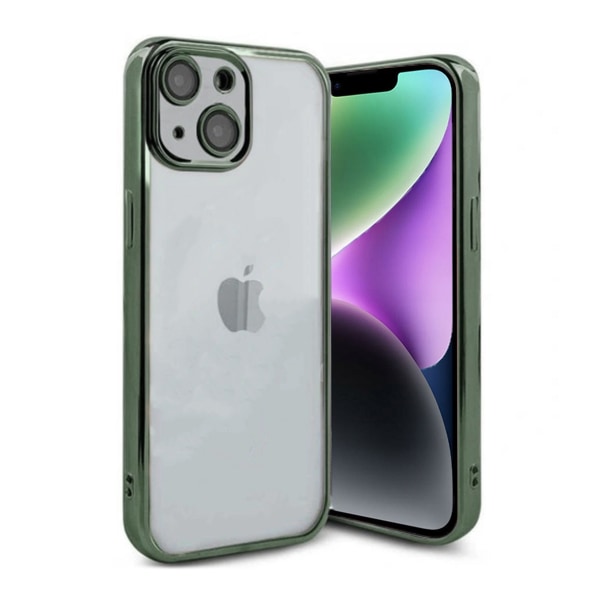 Luxury Mobilskal iPhone 14 - Grön Grön