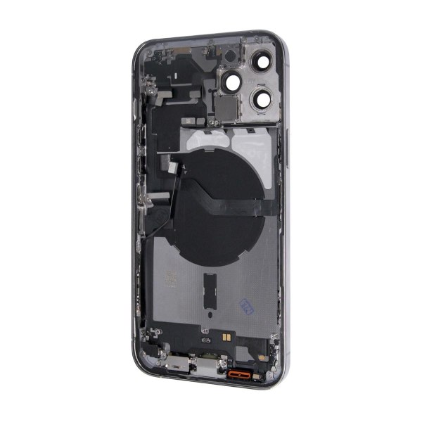 iPhone 12 Pro Max Baksida med Komplett Ram - Silver Silver