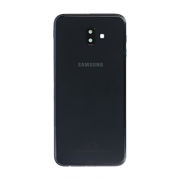 Samsung Galaxy J6 Plus (SM-J610FN) Baksida Original - Svart Svart