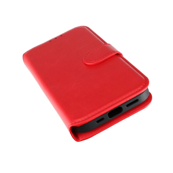 iPhone 15 Plånboksfodral Magnet Rvelon - Röd Red
