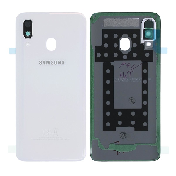 Samsung Galaxy A40 (SM-A405F) Baksida Original - Vit Vit