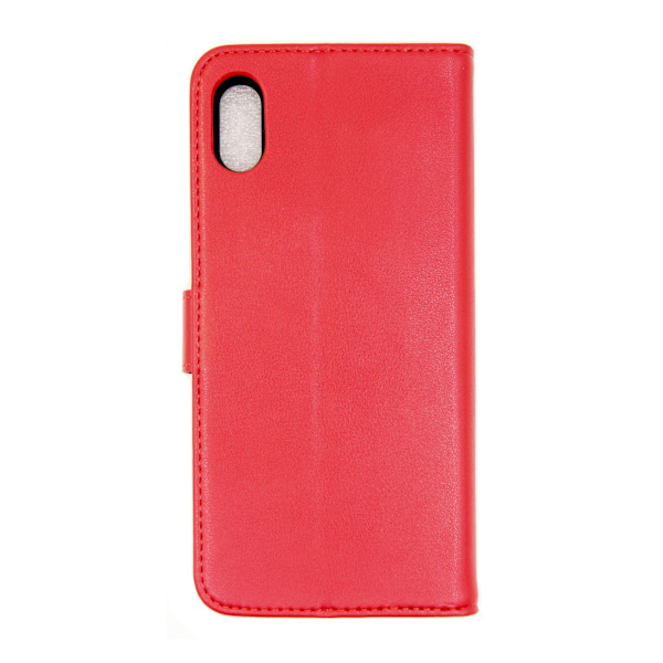 iPhone XS Max Plånboksfodral med Stativ - Röd Red