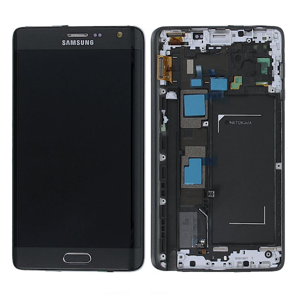 Samsung Galaxy Note Edge (SM-N915F) Skärm med LCD Display Original - Svart Black