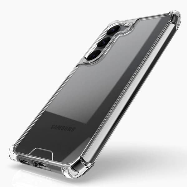 Stöttåligt Skal Samsung Galaxy S23 5G - Transparent Transparent