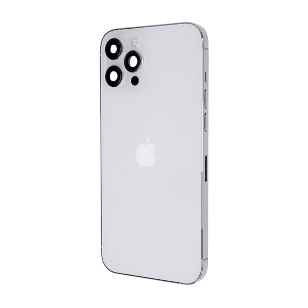 iPhone 12 Pro Max Baksida med Komplett Ram - Silver Silver