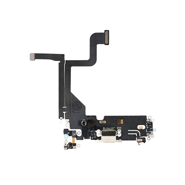 iPhone 13 Pro Laddkontakt Flexkabel - Vit Vit