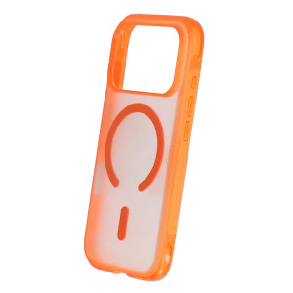 Mobilskal med Airbag och MagSafe för iPhone 17 Pro Max - Orange orange