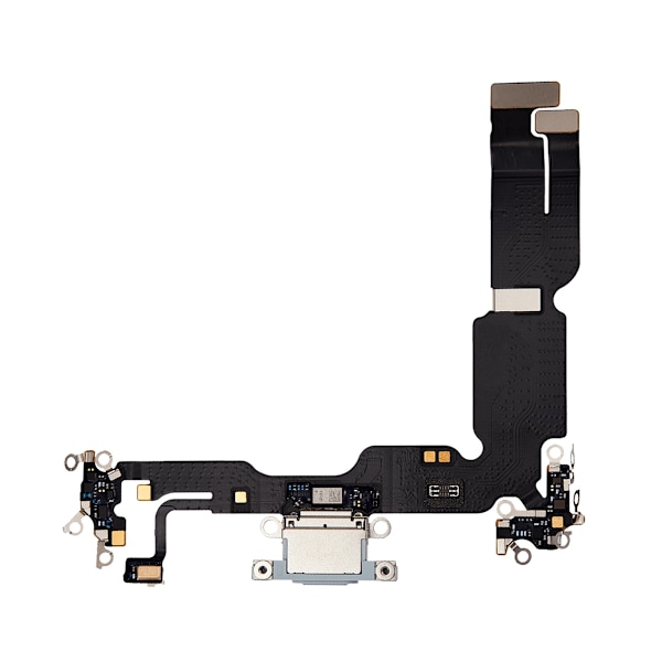 iPhone 15 Plus Laddkontakt med Flexkabel - Blå Blå