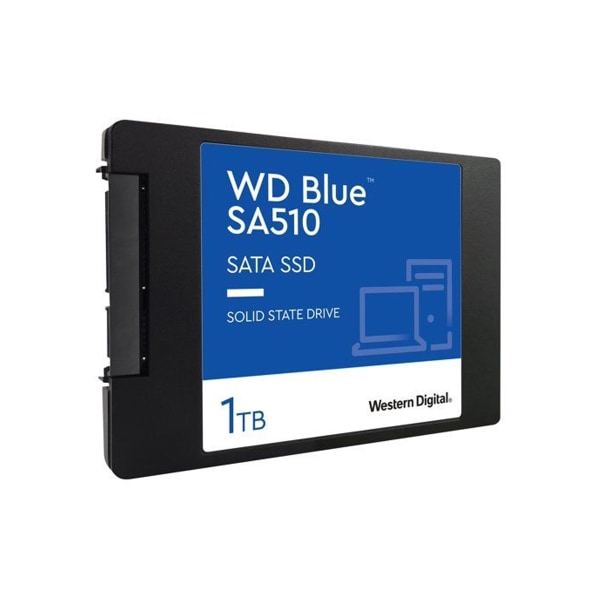 Western Digital SSD 2.5 SA 510 SATA 1TB 560 MB/s Blå Blue