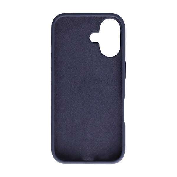 iPhone 16 Mobilskal Silikon - Blå Blå