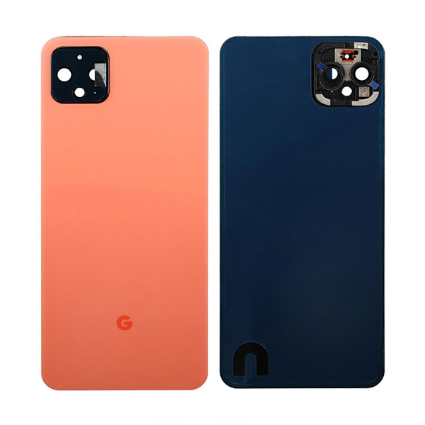 Google Pixel 4 XL Baksida/Batterilucka OEM - Orange Orange